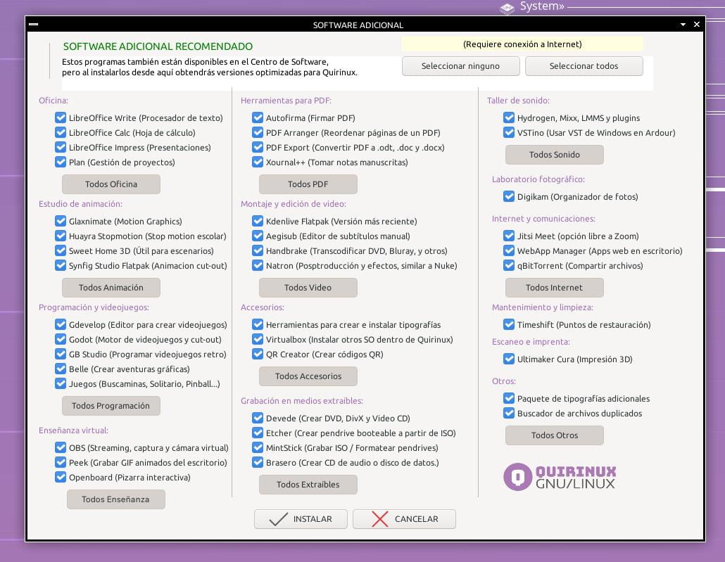 Instalar Software Recomendado